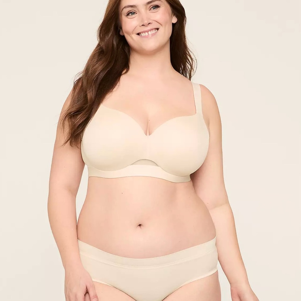 NWT Cacique Comfort Bliss Lightly Lined Balconette Bra - 54D